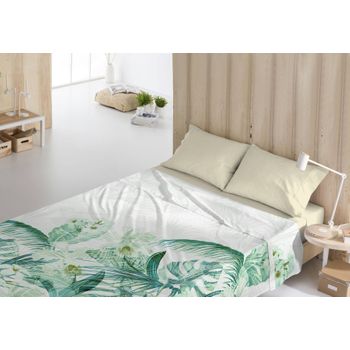 Juego De Sábanas 3 Pcs Toscana Tropic Cama 150 Costura