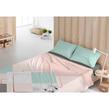 Juego De Sabanas 3 Piezas Franela Invierno Aintree Cama De 135 Cm Nude con  Ofertas en Carrefour