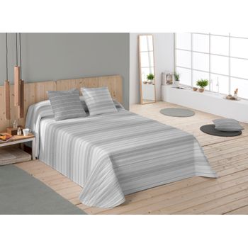 Cotton Artean- Colcha Bouti Ris Cama De 135 ( 235x260 Cm). Incluye 2 Fundas  De Cojín 40 X 60 con Ofertas en Carrefour