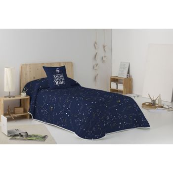 Saco Nórdico 4 piezas Con Relleno Submarino a precio barato Color Azul  Medidas Cama 90 cm