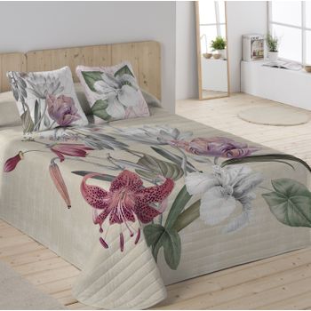 Colcha Bouti Reversible Y 2 Fundas De Cojín Donegal Cabugao Cama 150 Cm  Cotton Feeling con Ofertas en Carrefour