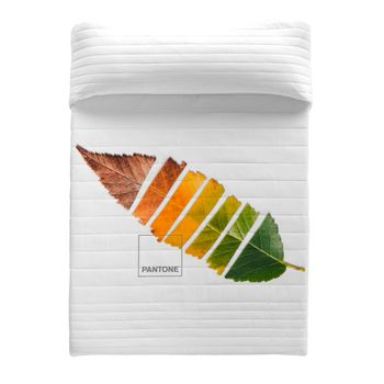 Colcha Bouti Leaf Pantone Cama 150