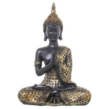 Figura Buda Dorado Y Marron