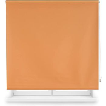 Estor Enrollable Opaco Liso - Medidas Estor: 140x175 - Estor Naranja | Blindecor