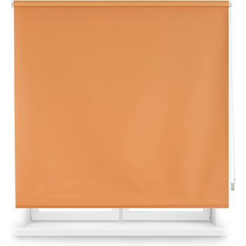 Estor Enrollable Opaco Liso - Medidas Estor: 100x230 - Estor Naranja | Blindecor