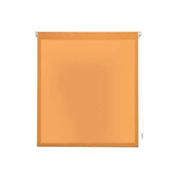 Estor Enrollable Translúcido Liso Easyfix Sin Herramientas - Medidas Estor: 37x180 - Estor Naranja | Blindecor