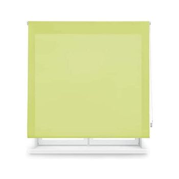 Estor Enrollable Translúcido Liso Easyfix Sin Herramientas - Medidas Estor: 52x180 - Estor Verde | Blindecor