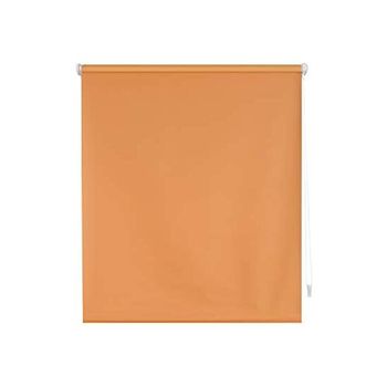 Estor Enrollable Sin Herramientas Easyfix Opaco Liso  Medidas Estor: 52x180  Estor Naranja | Blindecor