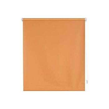 Estor Enrollable Sin Herramientas Easyfix Opaco Liso  Medidas Estor: 62x180  Estor Naranja | Blindecor