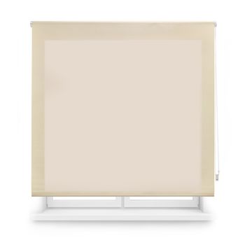 Estor Enrollable Liso Traslúcido Interblind 100x175 - Beige