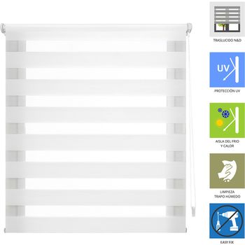 Estor Enrollable Easyfix Sin Herramientas - Medida Estor: 87x180 - Estor Roto | Blindecor