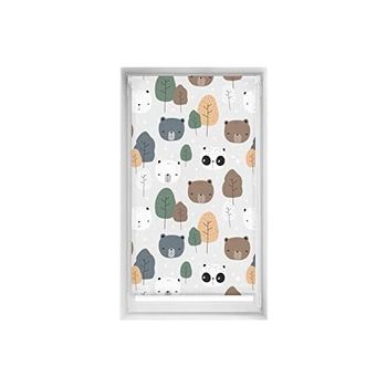 Estor Estampado Easyfix - Estor Sin Herramientas Tamaño 85x150 - Estor Sin Taladro Color Bear | Blindecor