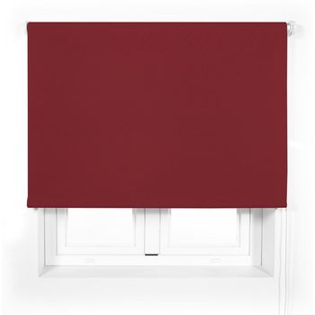 Estor Translúcido Premium A Medida - Estor Translúcido Tamaño 60x165 - Estor Enrollable Color Rojo Oscuro | Blindecor