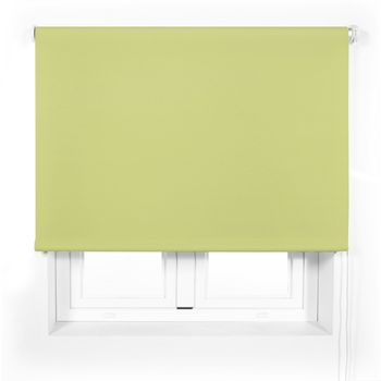 Estor Translúcido Premium A Medida - Estor Translúcido Tamaño 60x165 - Estor Enrollable Color Pistacho | Blindecor