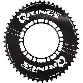 Rotor Plato Qring Bcd 110x5 Aero Exterior Negro