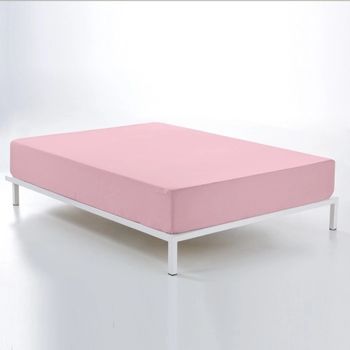 Sábana Bajera Ajustable Lisa Chocolate Cama 90 Cm - 90x190/200 Cm, 100%  Algodón. con Ofertas en Carrefour