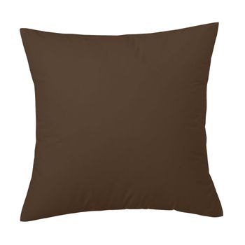 Funda De Cojín Alexandra House Living Marrón Chocolate 40 X 40 Cm