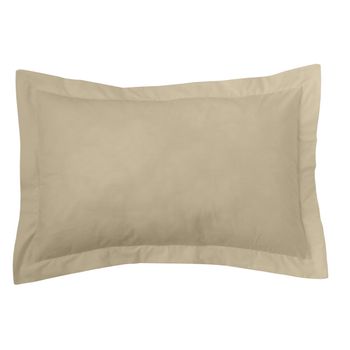 Funda De Cojín Alexandra House Living Beige Camel 55 X 55 + 5 Cm