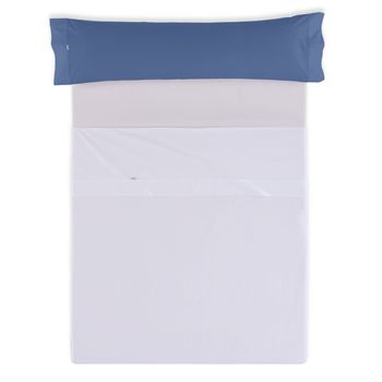 Pack De 2 Fundas De Almohada De Satén 100% Algodón De 300 Hilos Blanco  Efecto Listado De 40 X 85 Cm con Ofertas en Carrefour