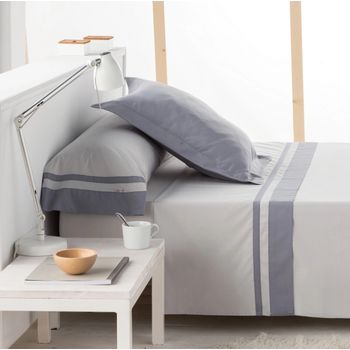 Juego De Sábanas Beige Cama 160x190/200 Cm Don Descanso Maia con Ofertas en  Carrefour