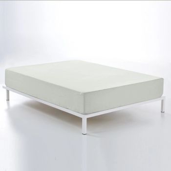 Sábana Bajera Ajustable Lisa Chocolate Cama 160 Cm - 160x190/200 Cm, 100%  Algodón. con Ofertas en Carrefour