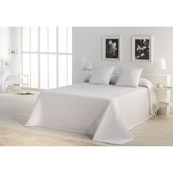 Colcha Alexandra House Living Banús Blanco 235 X 290 Cm (3 Piezas)