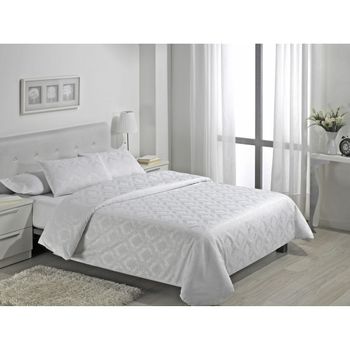 Juego De Funda Nórdica Alexandra House Living Viena Blanco Cama De 150 5 Piezas