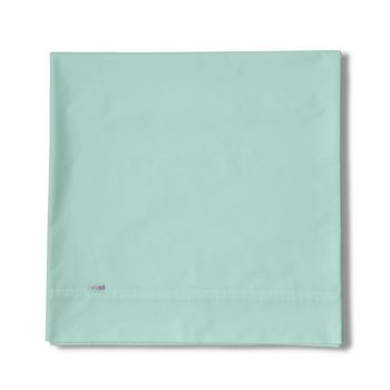 Sábana Encimera 100% Algodón Aqua Para Cama De 90 Cm