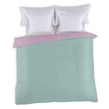 Funda Nórdica GRETA Aqua Cama 135 de Algodón 200 Hilos