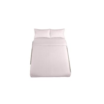 Juego De Funda Nórdica Alexandra House Living Qutun Rosa Cama De 150 3 Piezas