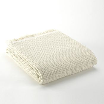 Acomoda Textil – Colcha Multiusos Para Sofá Y Cama, Manta Foulard Cómoda,  Grande Y Práctica De Algodón-poliéster. (beige, 230x260 Cm) con Ofertas en  Carrefour