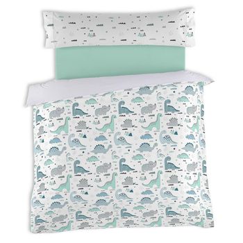 Funda Nórdica Alexandra House Living Estelia Multicolor Cama De 90 150 X 220 Cm Dinosaurio