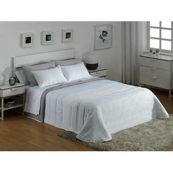 Colcha Bouti Deva Relleno 125gr/m2 Microfibra Cama 180 Cm Blanco con Ofertas  en Carrefour