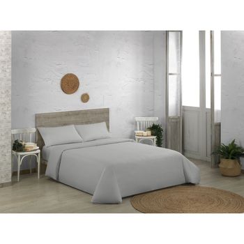 Funda Nórdica Alexandra House Living Qutun Gris Perla 150 X 220 Cm