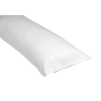 Funda De Almohada Alexandra House Living Qutun Blanco 45 X 90 Cm (2 Unidades)