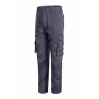 Pantalon Trabajo T-s Compart Rodillera Tergal Az/mar 103016