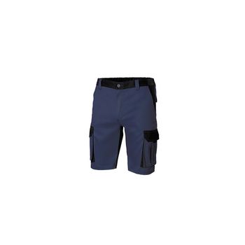 Bermuda Poliester / Algodon 200 Gr Solid Match Navy / Negro Marca Velilla