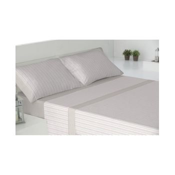 Vipalia - Juego De Sábanas De Franela 100% Algodón. Cama 90 Cm. Ramas Azul  con Ofertas en Carrefour