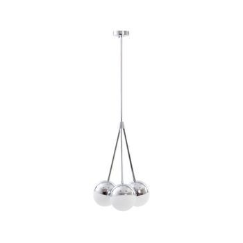 Lampara Techo Metal Led 36x36x104 Cm