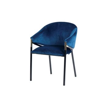 Silla Velvet Atlanta 57x57x79 Cm