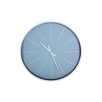 Reloj Pared Cristal / Mdf / Metal 60x6x60 Cm