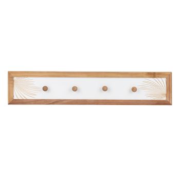 Perchero Para Puerta Con 6 Ganchos Bambú 40x4,8x12 Cm Hi con Ofertas en  Carrefour