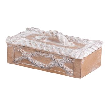 Caja Resina Natural 20x10x7,5 Cm