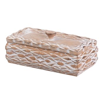 Caja Resina Natural 20x10x7,5 Cm