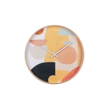 Reloj Pared Metal Natural 40x4,5x40 Cm