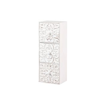 Espejo Con Joyero De Pared Blanco 37,5x10x106 Cm Vidaxl con Ofertas en  Carrefour