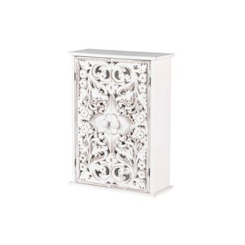 Espejo Con Joyero De Pared Blanco 37,5x10x106 Cm Vidaxl con Ofertas en  Carrefour