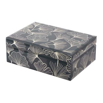 Caja Cristal Impresion Foil 26x18x10 Cm