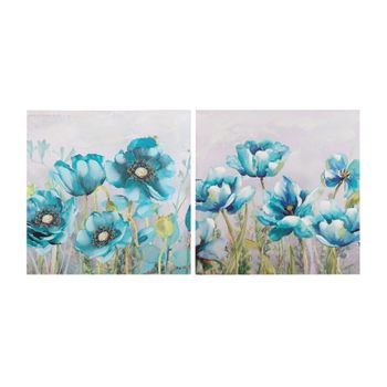 Set de cuadros flores en fondo blanco Forme 364LUL1274 - Comprar