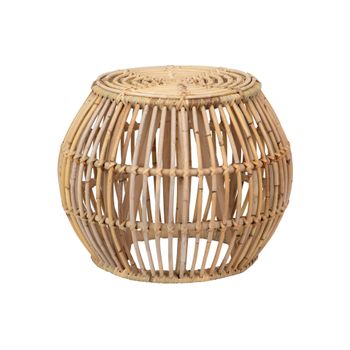 Mesa Auxiliar Paimio Versátil Bambú 53 X 60 X 30 Cm Color Natural [en.casa]  con Ofertas en Carrefour